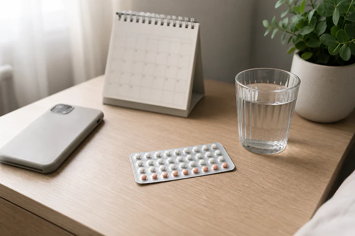Discharge and birth control pills